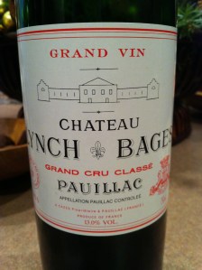 lynch bages 1996
