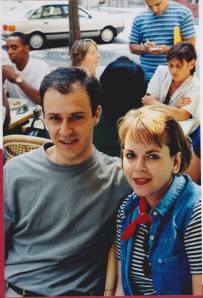 Throwback picture of a Parisian lunch with my gal Moxie