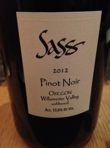 sass pinot noir