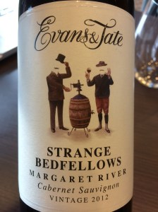 evans and tate strange bedfellows cabernet sauvignon margaret river