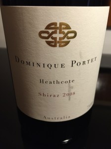 dominiqu portet heathcote shiraz