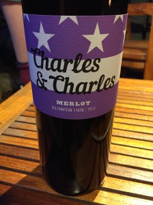 Charles and Charles Merlot- not reviewed