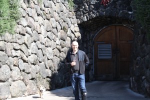 The entrance to the cellar