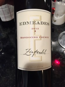 Edmeades Zinfandel Mendocino County