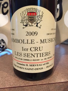 Domaine B. Serveau et fils Chambolle-Musigny 1er Cru Les Sentiers