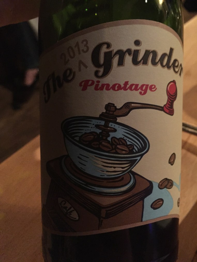 grinder pinotage
