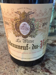 la mitre chateaupneuf du pape