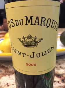 clos du marquis 2005