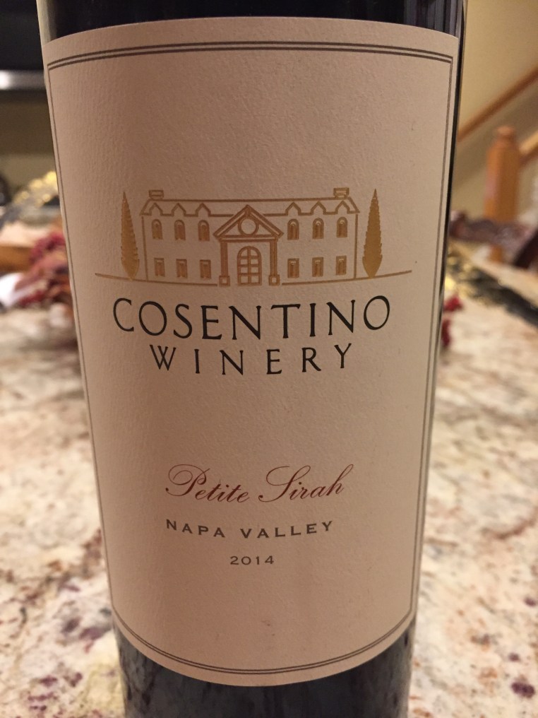 cosentino petite sirah