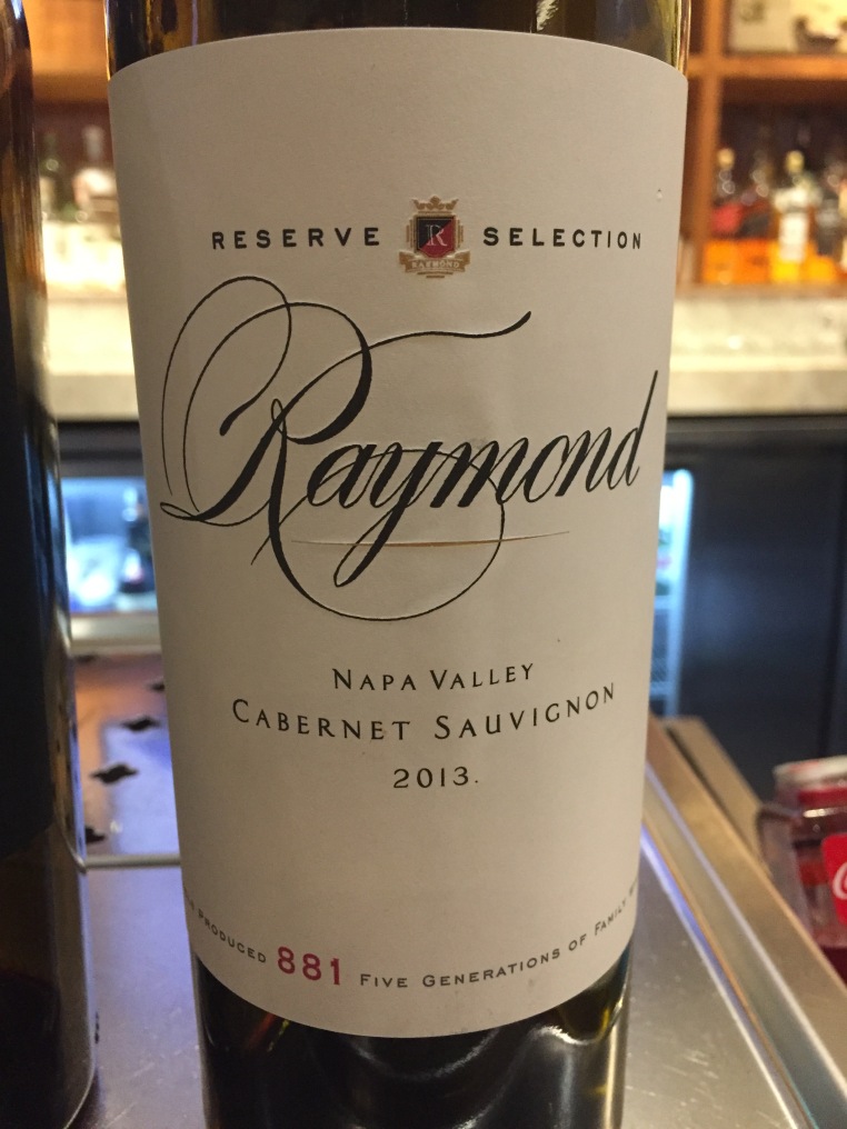 raymond reserve selection napa valley cabernet sauvignon
