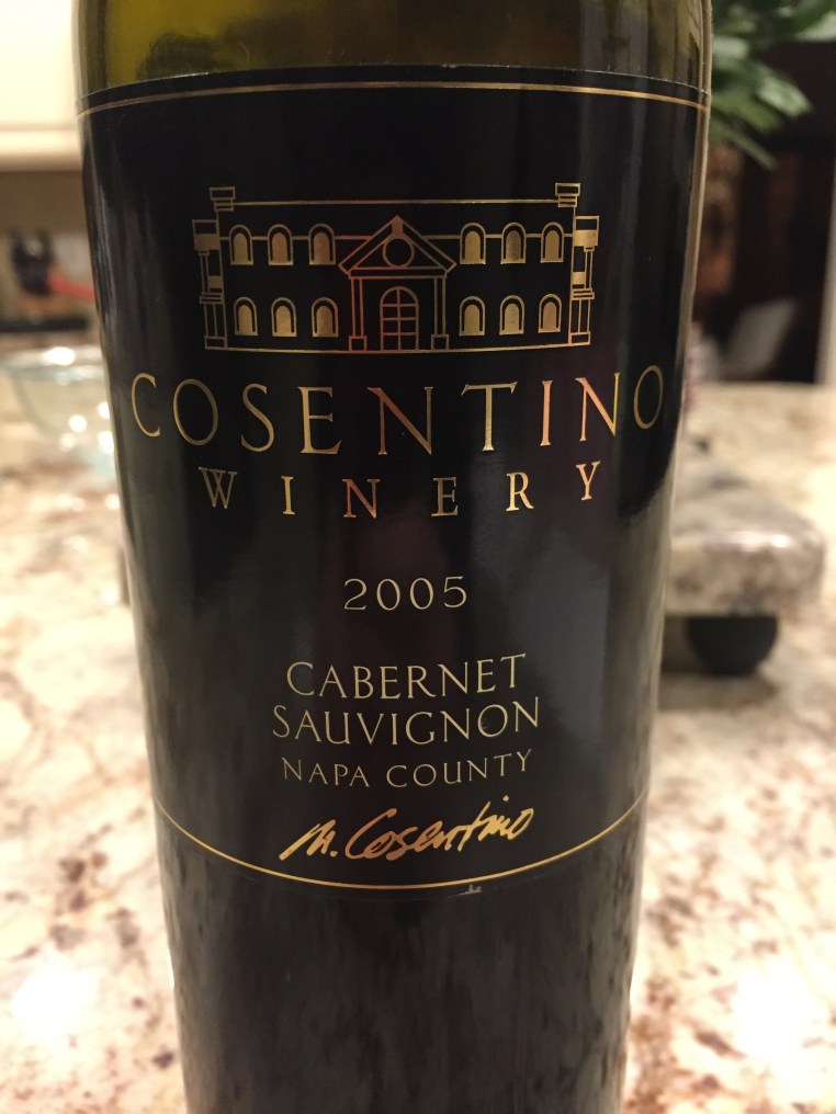 cosentino cabernet sauvignon napa valley