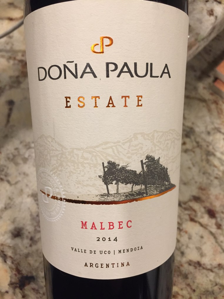 dona paula estate malbec