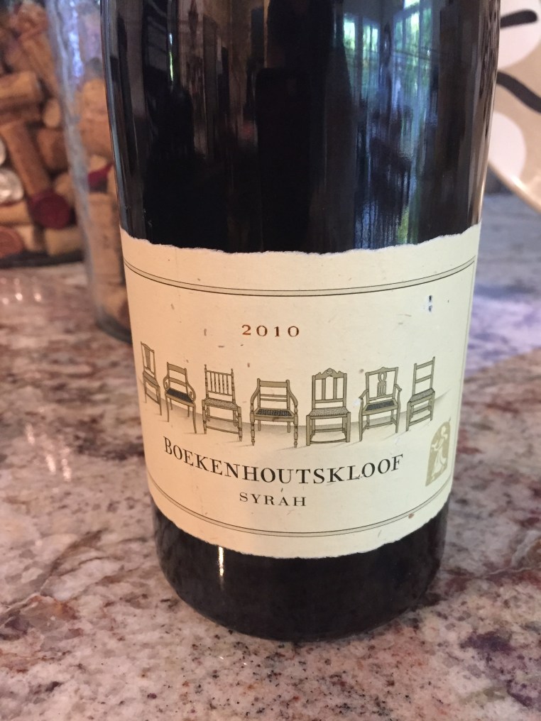Boekenhoutskloof Syrah, Franschhoek Valley, South Africa
