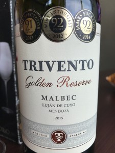 Trivento Golden Reserve Malbec