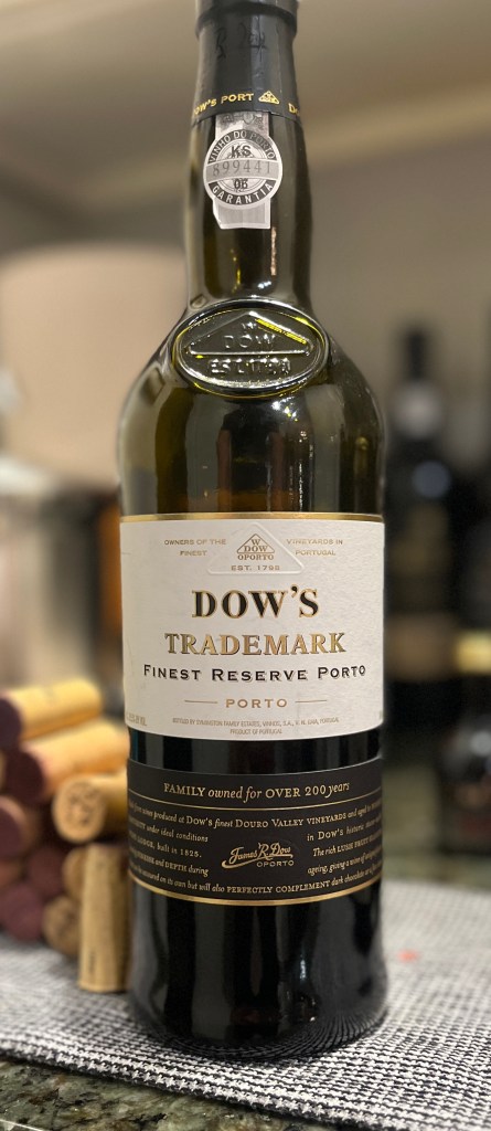 Dow's Trademark Finest Reserve Port
