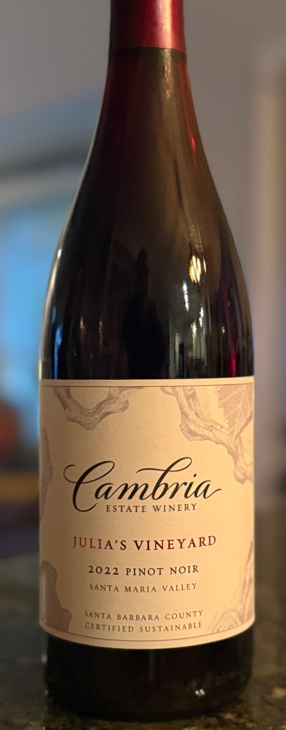 Cambria Estate Winery Julia's Vineyard Pinot Noir