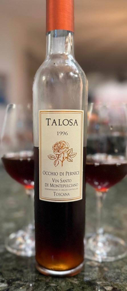 talosa occhio di pernice vin santo di Montepulciano