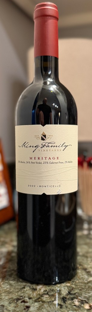 King Family Vineyards Meritage