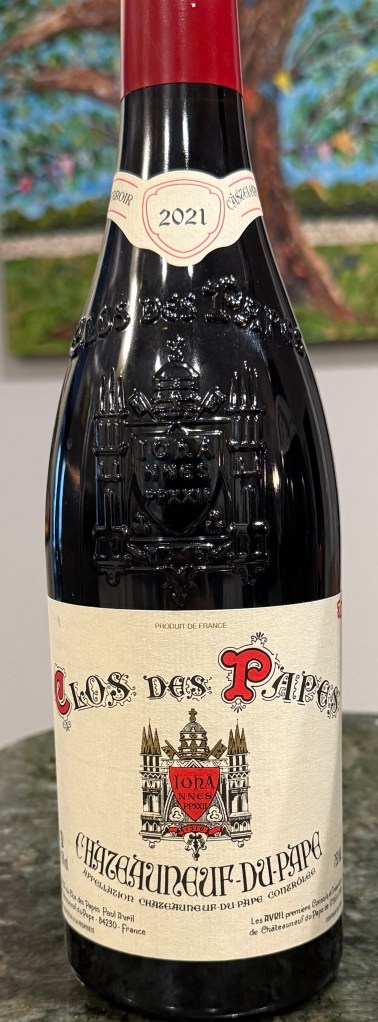 Paul Avril Clos des Papes Chateauneuf-du-Pape
