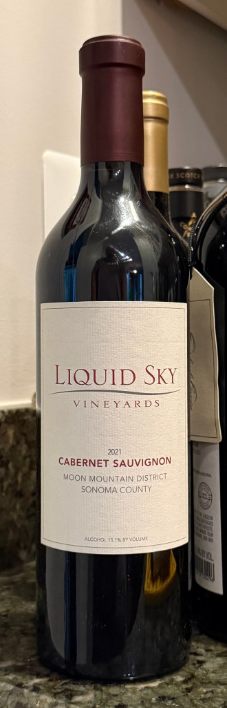 
Liquid Sky Vineyards Cabernet Sauvignon
Moon Mountain